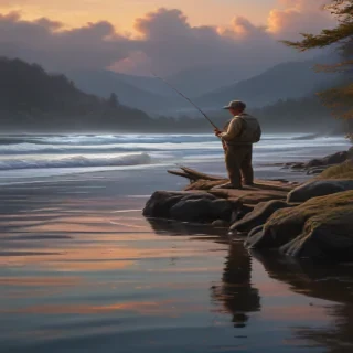 rod in fishing