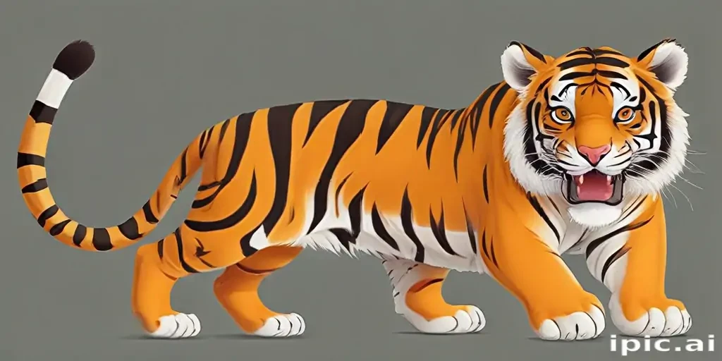 tiger cartoon tiger