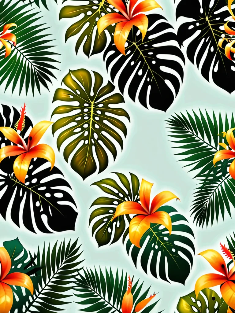 tropical wallpaper iphone