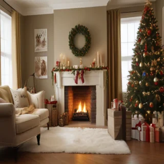 christmas dogs wallpaper