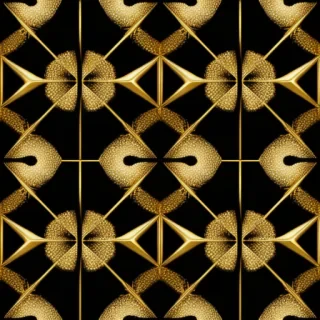 gold and black background