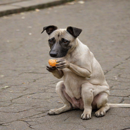 begging
