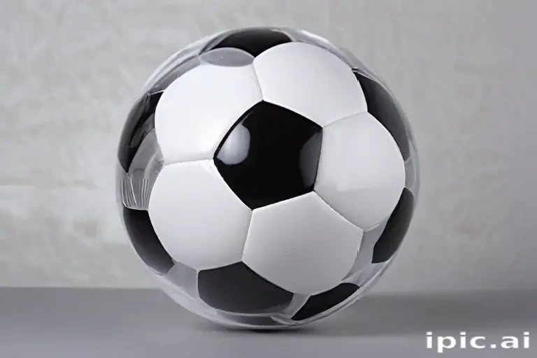 transparent soccer ball