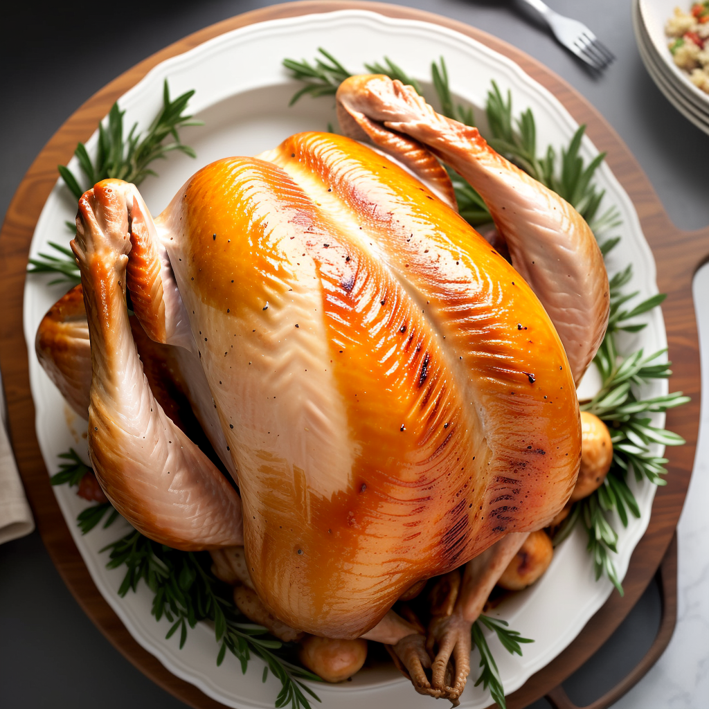 slow roasting turkey at 250 degrees