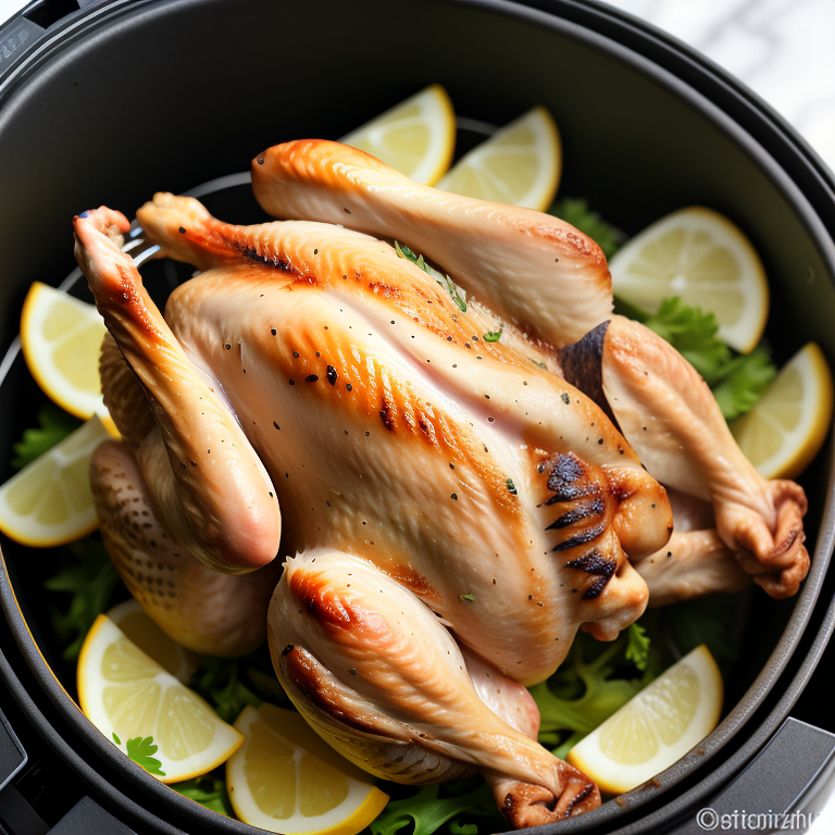 cornish game hen in air fryer
