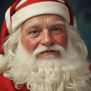 vintage santa images free