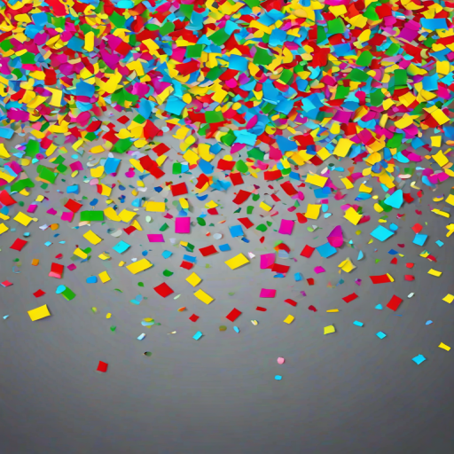 confetti vector