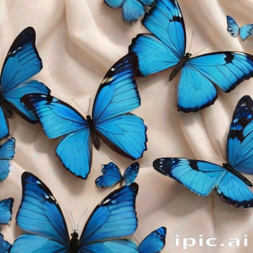 blue butterfly aesthetic
