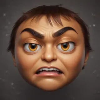 angry emoji