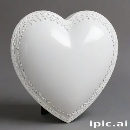 white heart