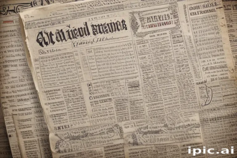 newspaper paper background