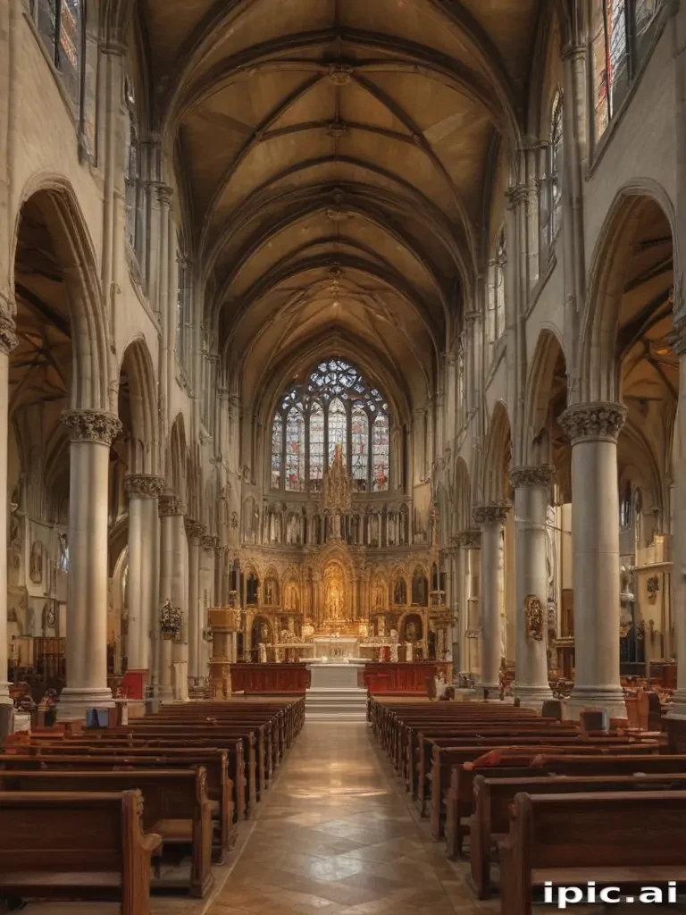 church drawing
