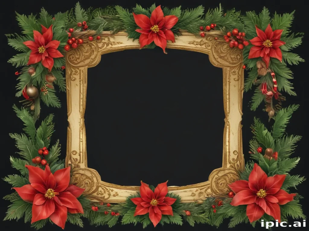 christmas frame clipart