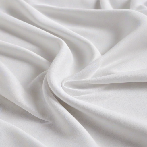 white fabric background