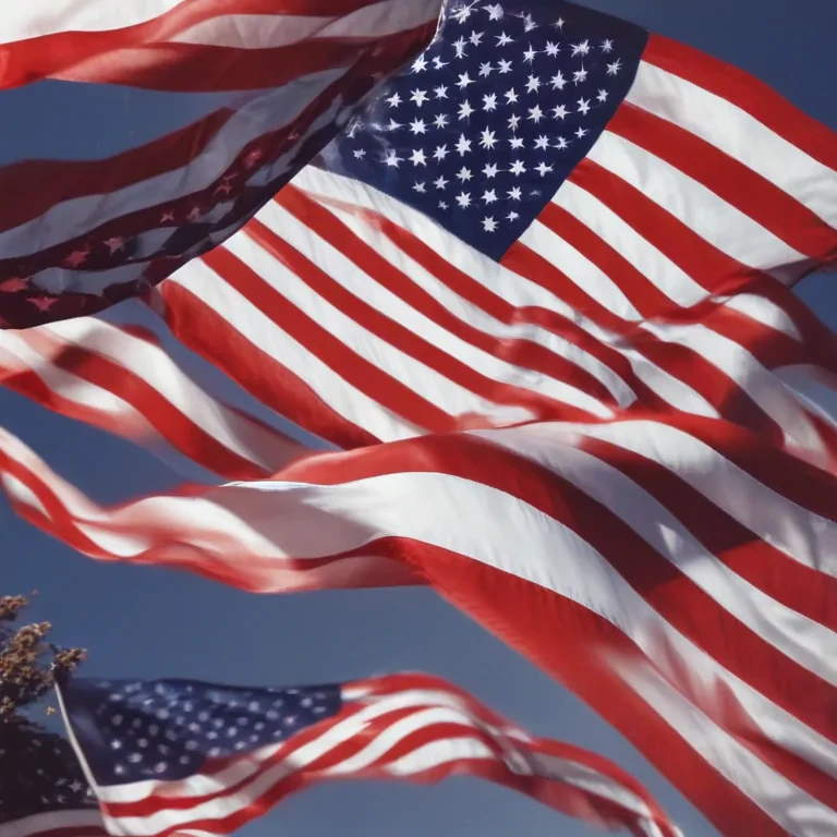 american flag aesthetic
