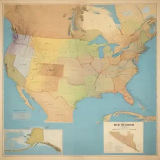 mapa usa