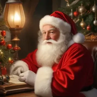 vintage santa image
