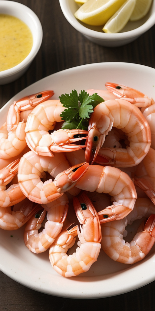half a pound of shrimp