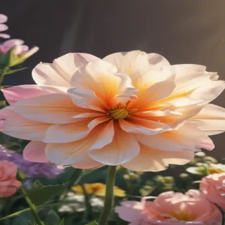 cartoon flowers aesthetic