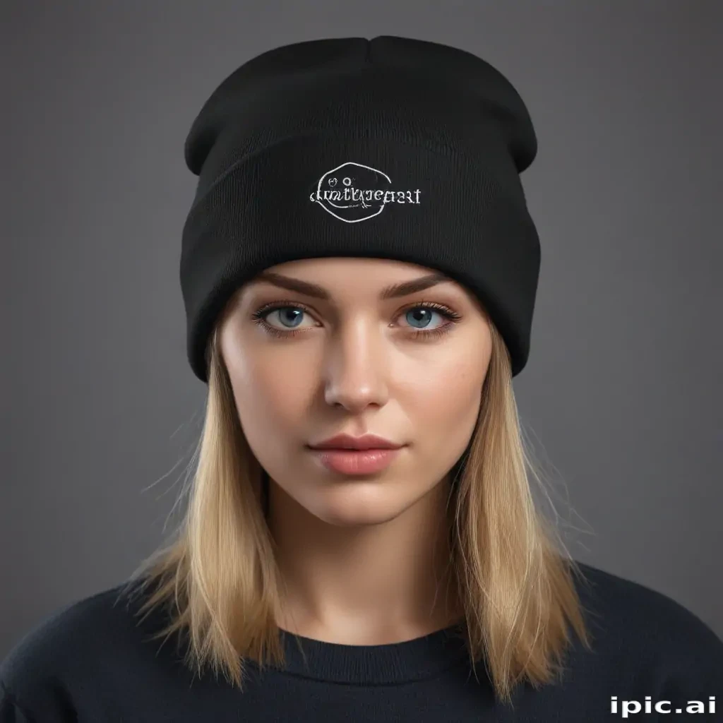 beanie mockup free