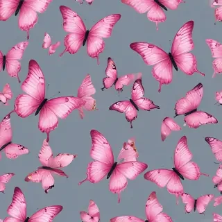 pink butterflies png