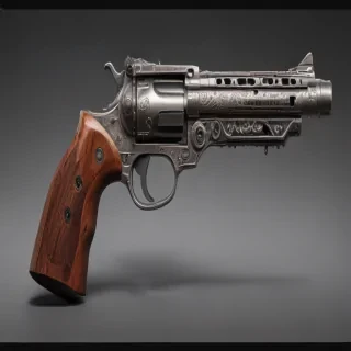 gun with no background