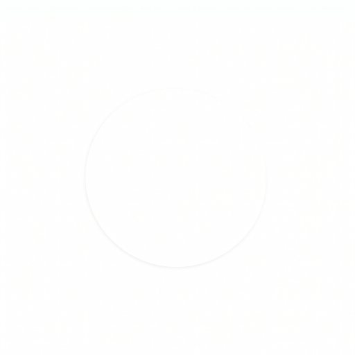 Create a high-resolution minimalist illustration featuring a large circular shape in the center with a contrasting background, using a DSLR camera with an aperture of f/2.8, ISO 100, 50mm lens, shot from a top-down view to enhance clarity and depth.