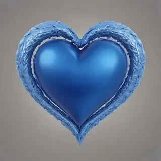 blue heart png