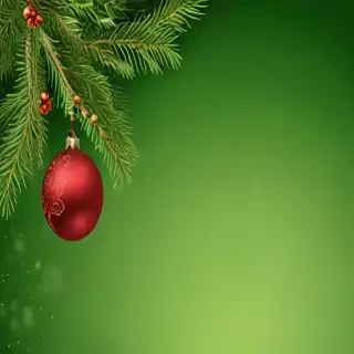green christmas background