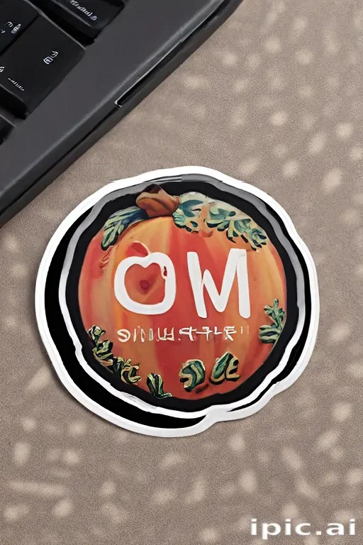 sticker mockup