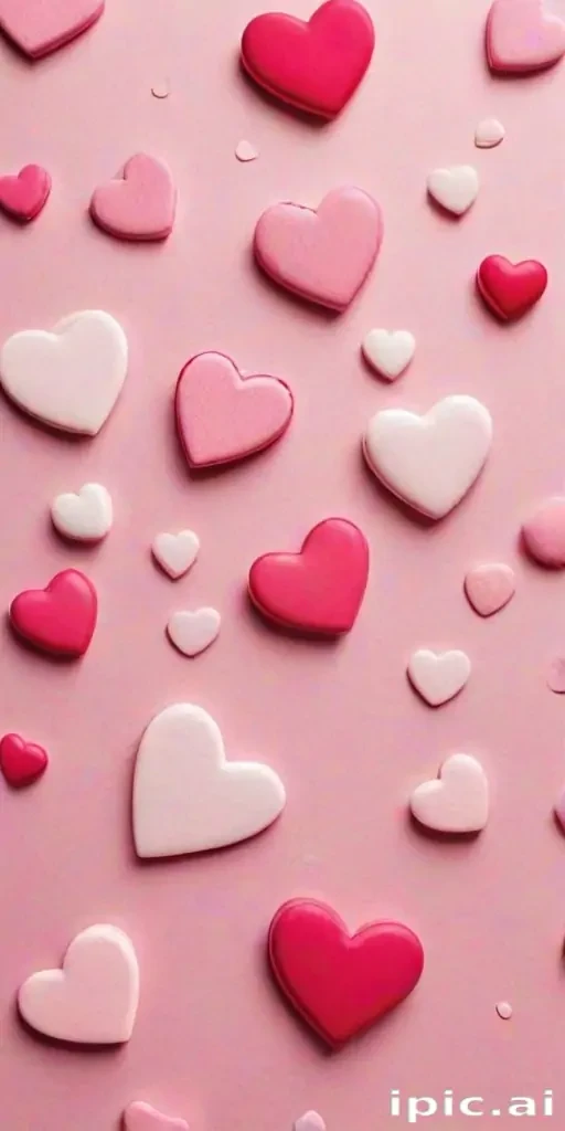 aesthetic pink valentines wallpaper