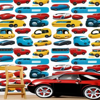 cartoon car wallpaper