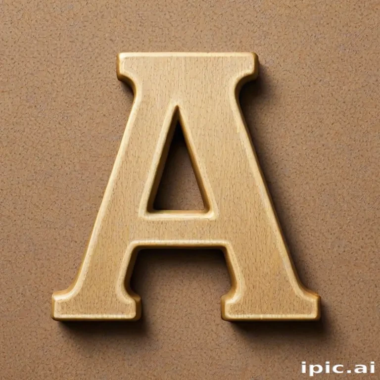 letter a png