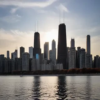 chicago skyline png
