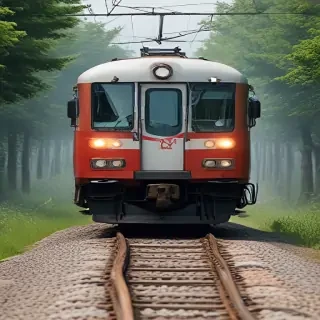 train transparent