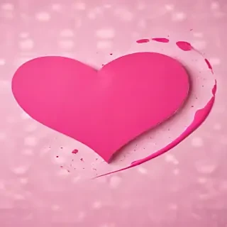 pink heart background