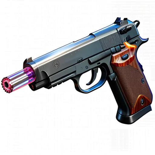gun with transparent background