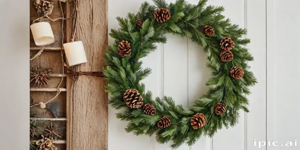 christmas wreath transparent