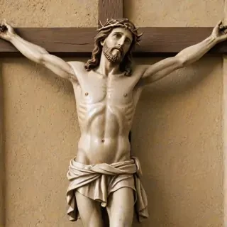 picture of jesus on cross