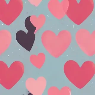 background hearts