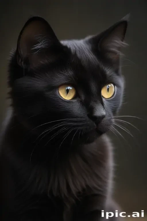 cute black cat wallpaper
