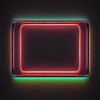 neon frame