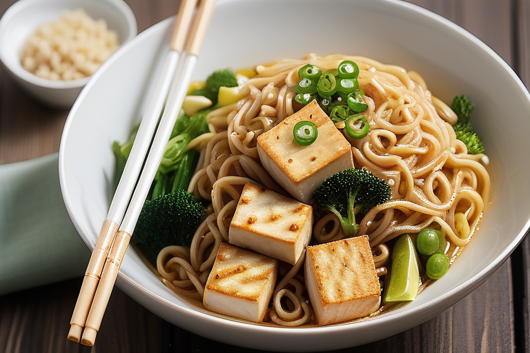 recipes with tofu and noodles