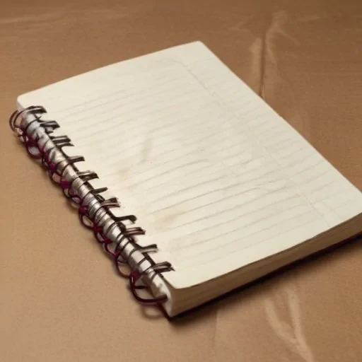 paper notebook background