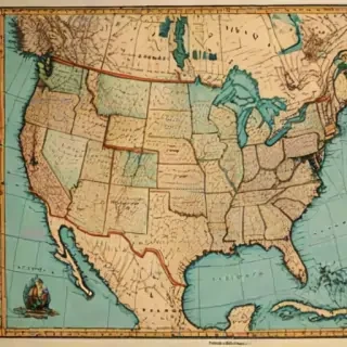 map of america
