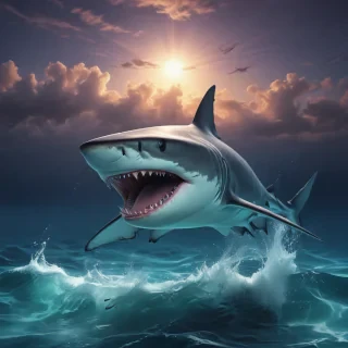 shark wallpaper aesthetic
