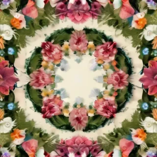 flower circle