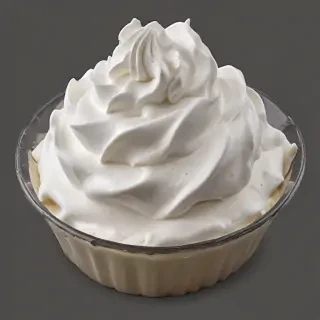 whip cream png