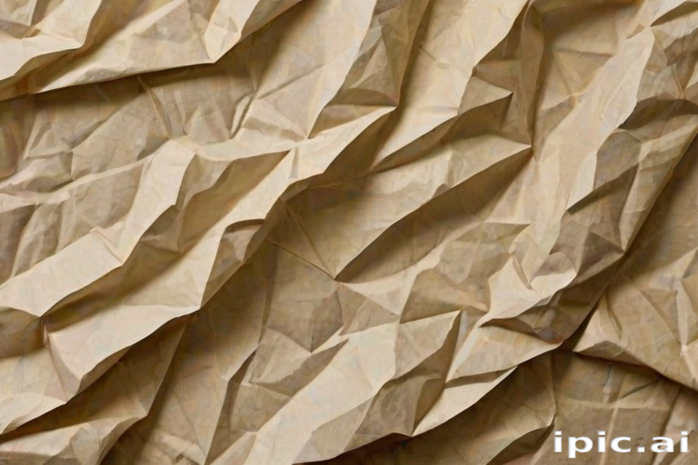 crumpled paper overlay