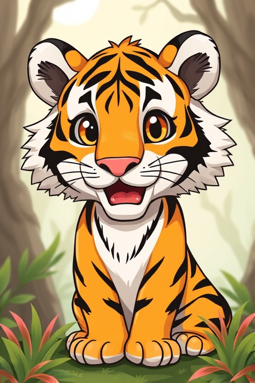 tiger cartoon images